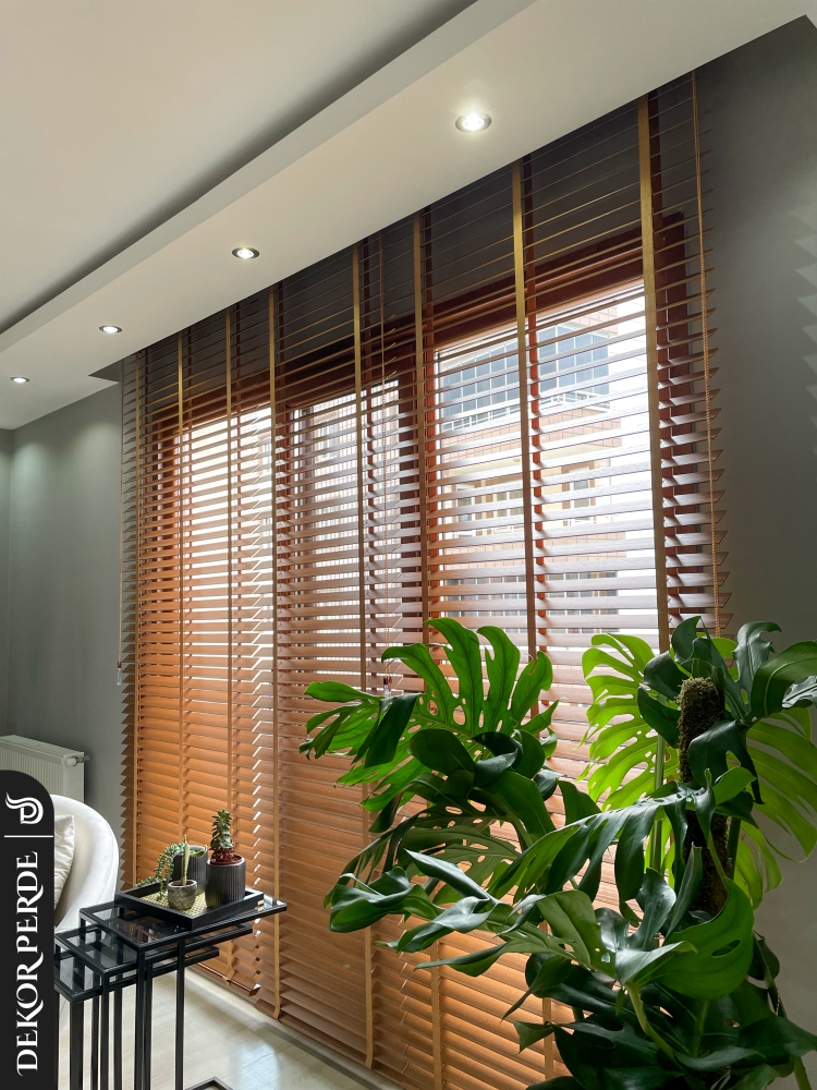 AHŞAP JALUZİ 50 MM %100 AHŞAP - 6
