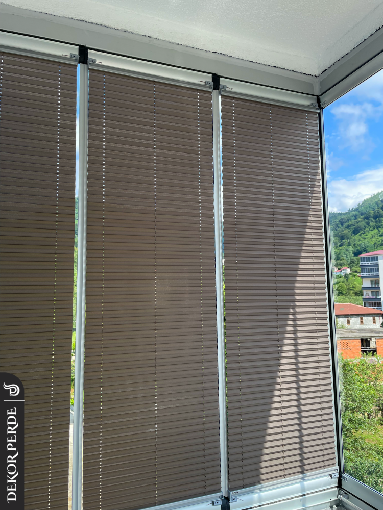 PLSM AYDER PLİCELL CAM BALKON PERDESİ - 3