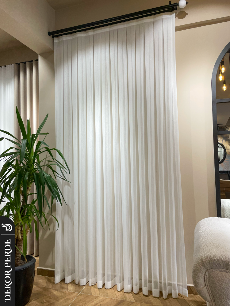 GRT BAMBU VAKKO SİMLİ TÜL PERDE - 2