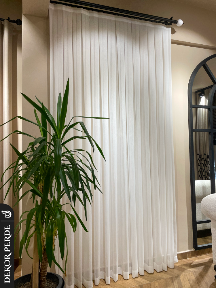 GRT BAMBU VAKKO SİMLİ TÜL PERDE - 4
