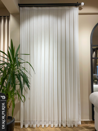 GRT BAMBU VAKKO SİMLİ TÜL PERDE - 3
