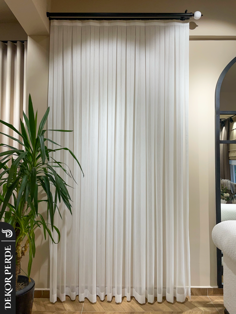 GRT BAMBU VAKKO SİMSİZ TÜL PERDE - 3