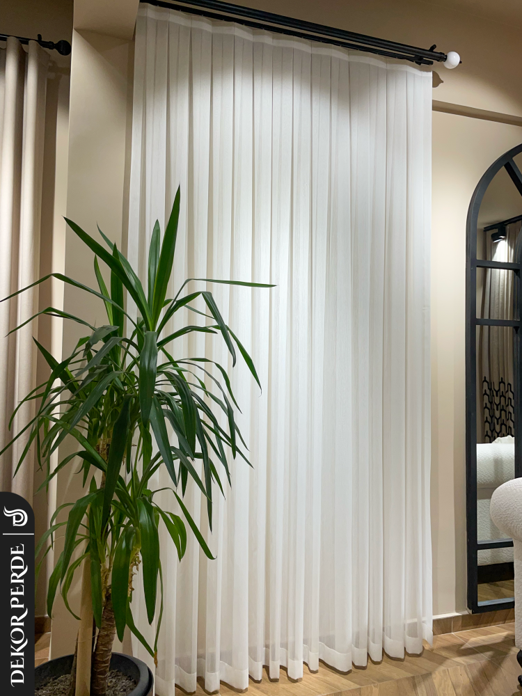 GRT BAMBU VAKKO SİMSİZ TÜL PERDE - 4
