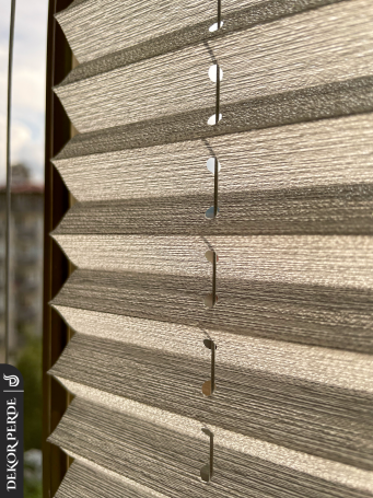PLSM OLİMPOS PLİCELL CAM BALKON PERDESİ - 1